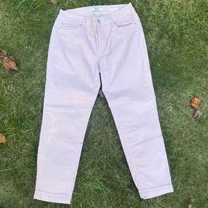 Vintage America blues Weekend crop jeans pink size 8/29